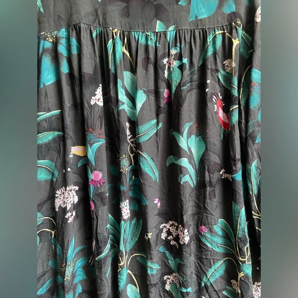 Anna Glover x  H&M floral kimono Sz L - Picture 6 of 11
